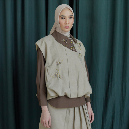 Venda Vest Travertine Brown