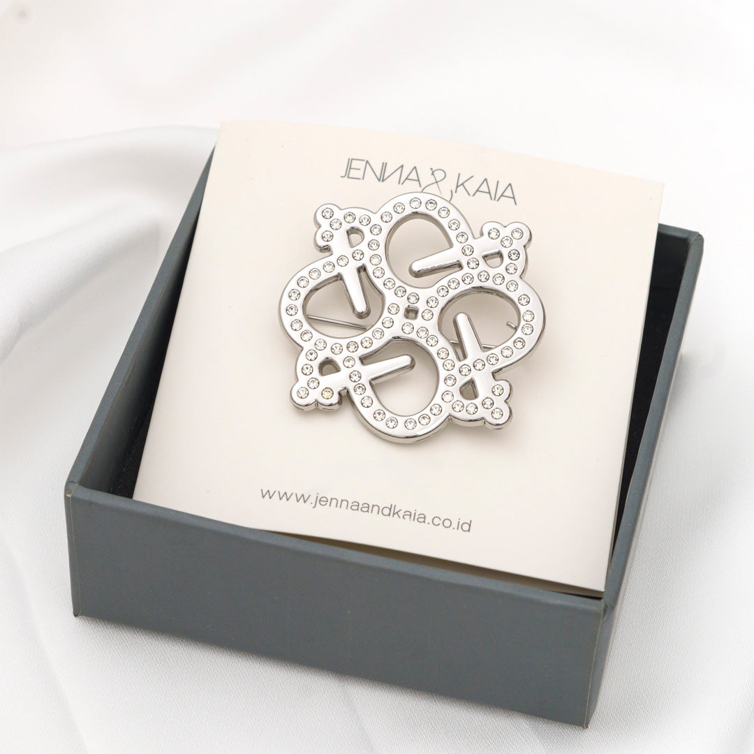 Jane Brooch Silver