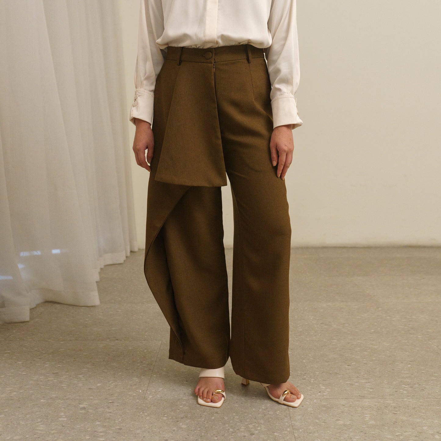 Ella Pants Truffle Brown