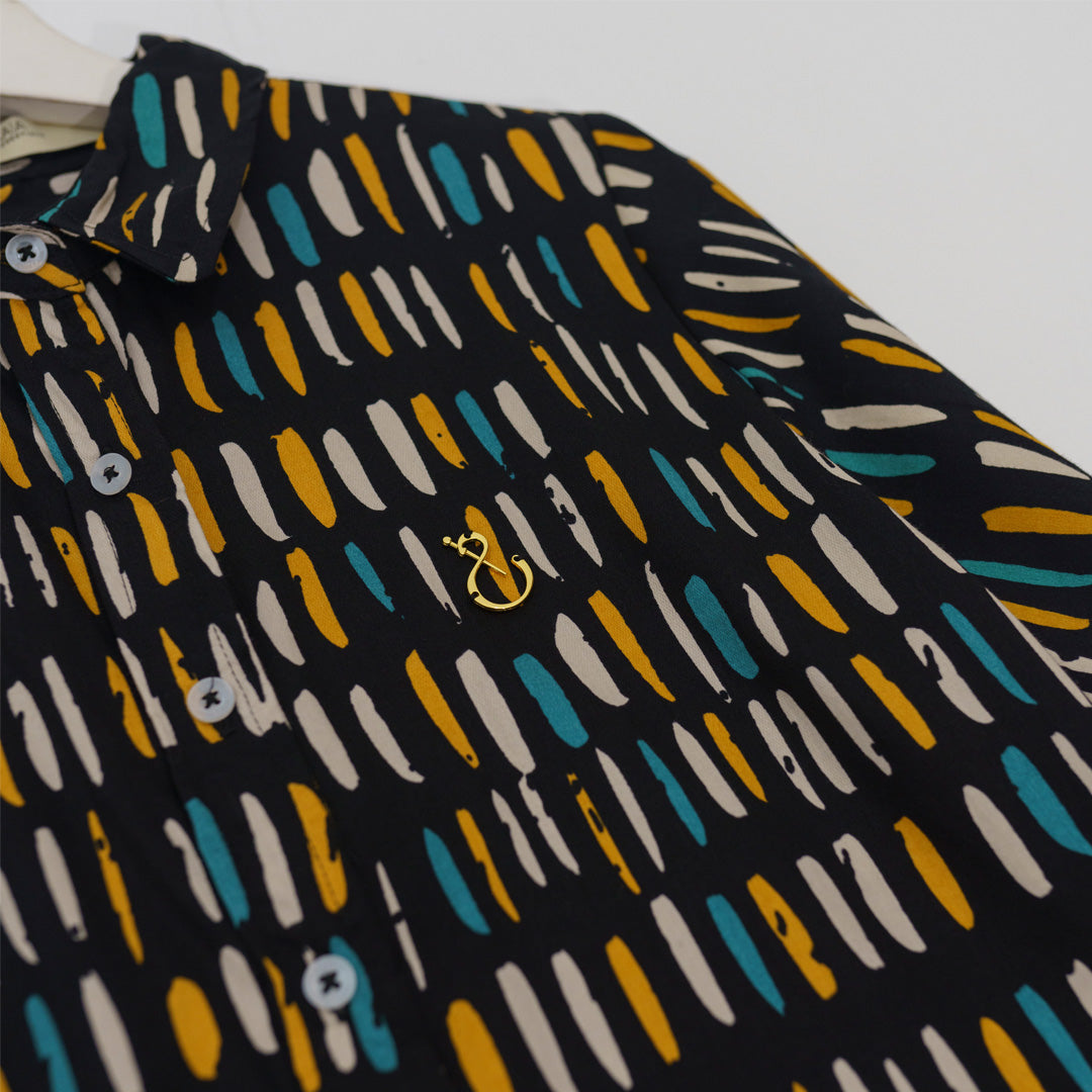 Athaya Top Raindrop Black