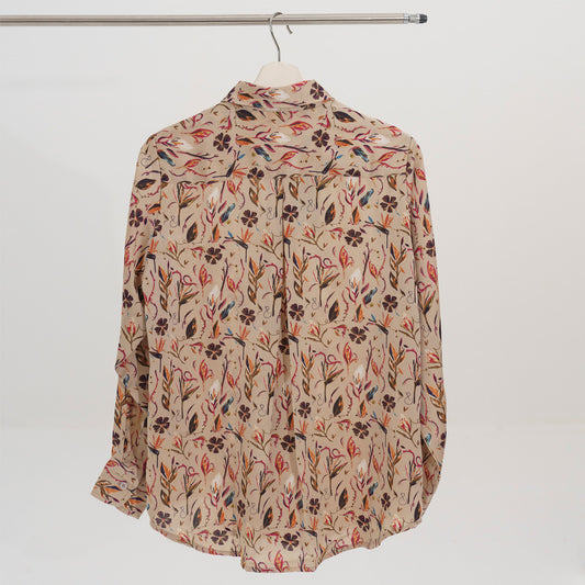 Athaya Top Floral Pale Peach