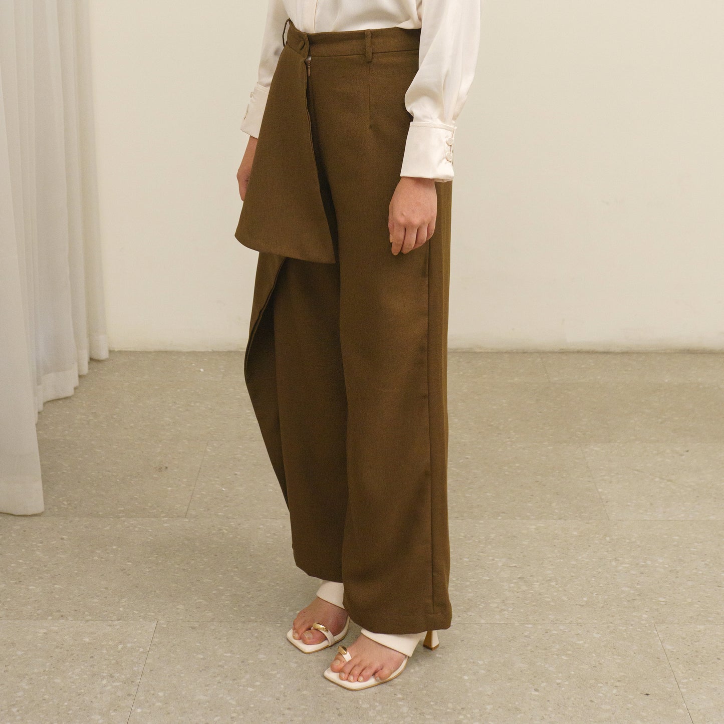 Ella Pants Truffle Brown