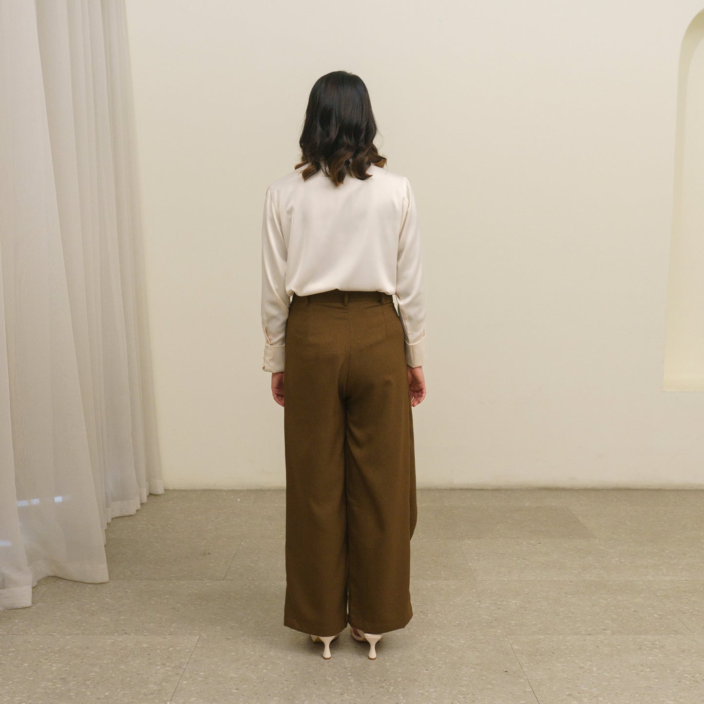 Ella Pants Truffle Brown