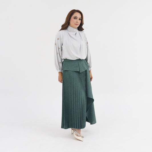 Laura Skirt Bistro Green