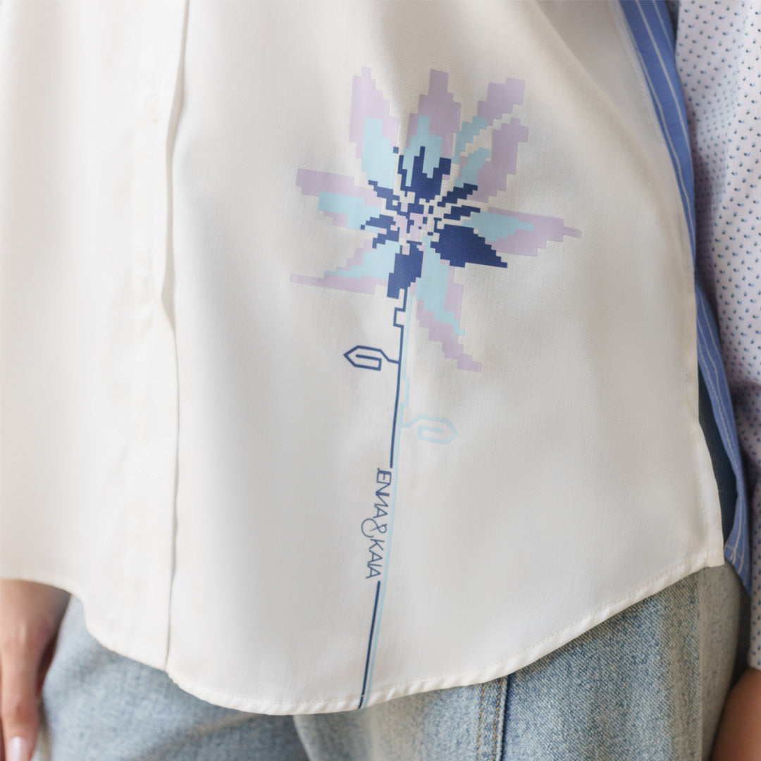 Raine Top Sapphire Blue