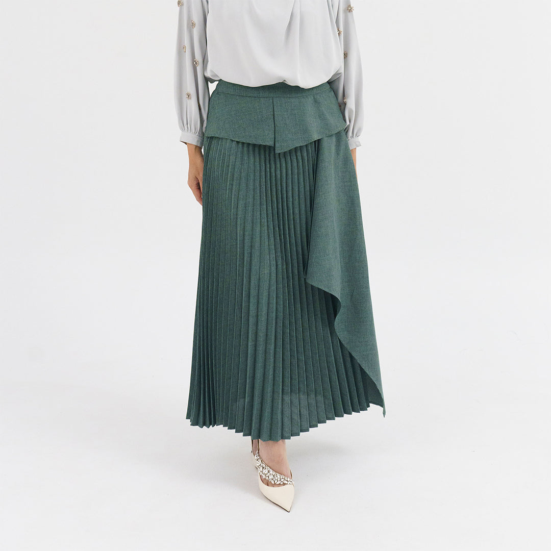 Laura Skirt Bistro Green