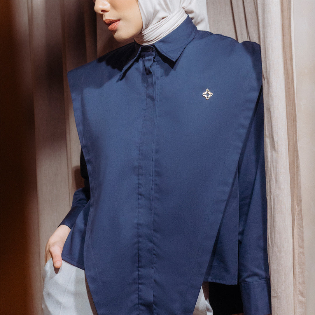 Glea Top Navy