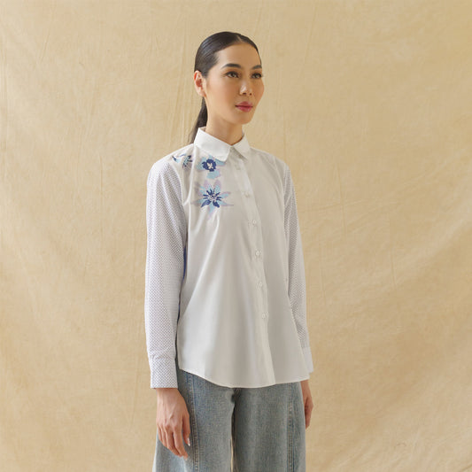 Raine Top Sapphire Blue