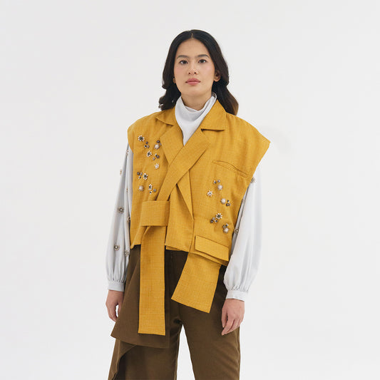 Berlyn Vest Mustard