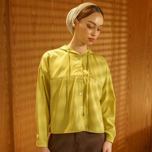 Lanya Top Celery Yellow