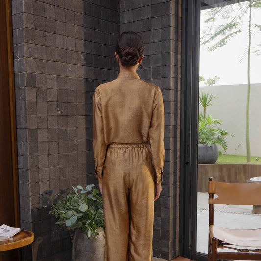 Lenia Pants Harvest Gold