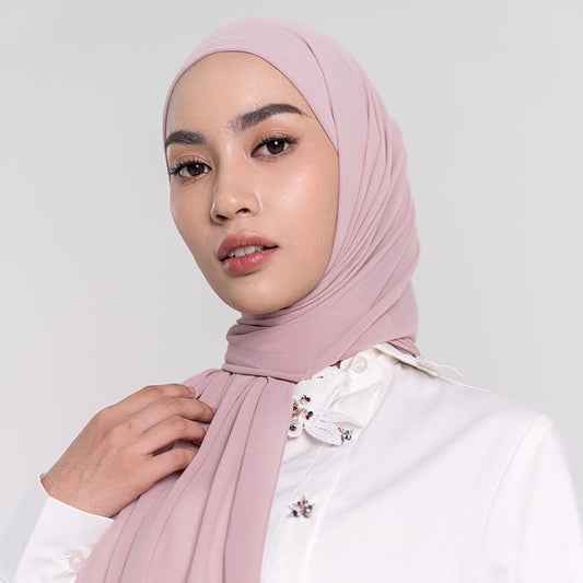 Ideline Pashmina Pastel Pink