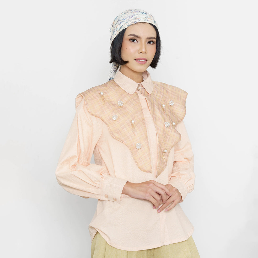 Landra Bib Top Blush