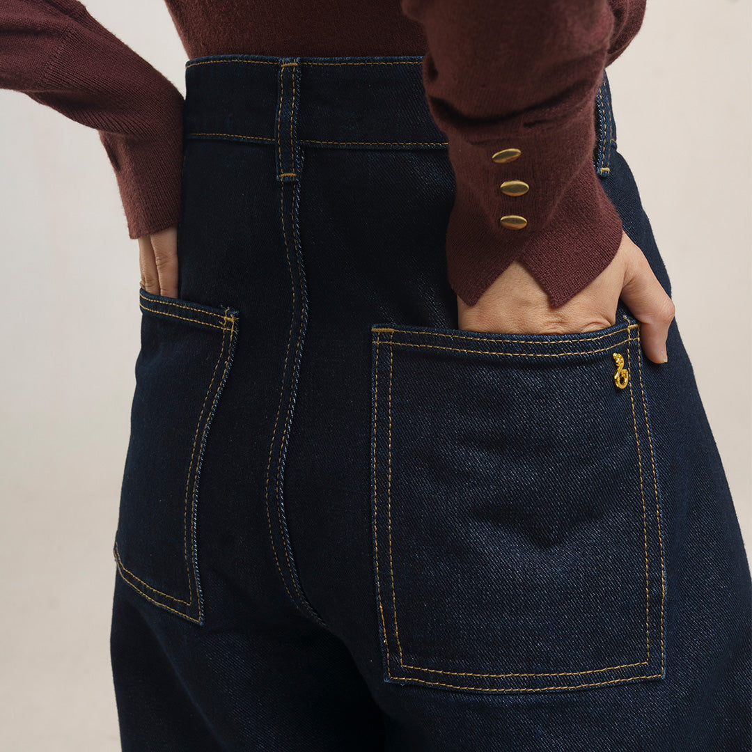 Ghemmy Pants Dark Blue