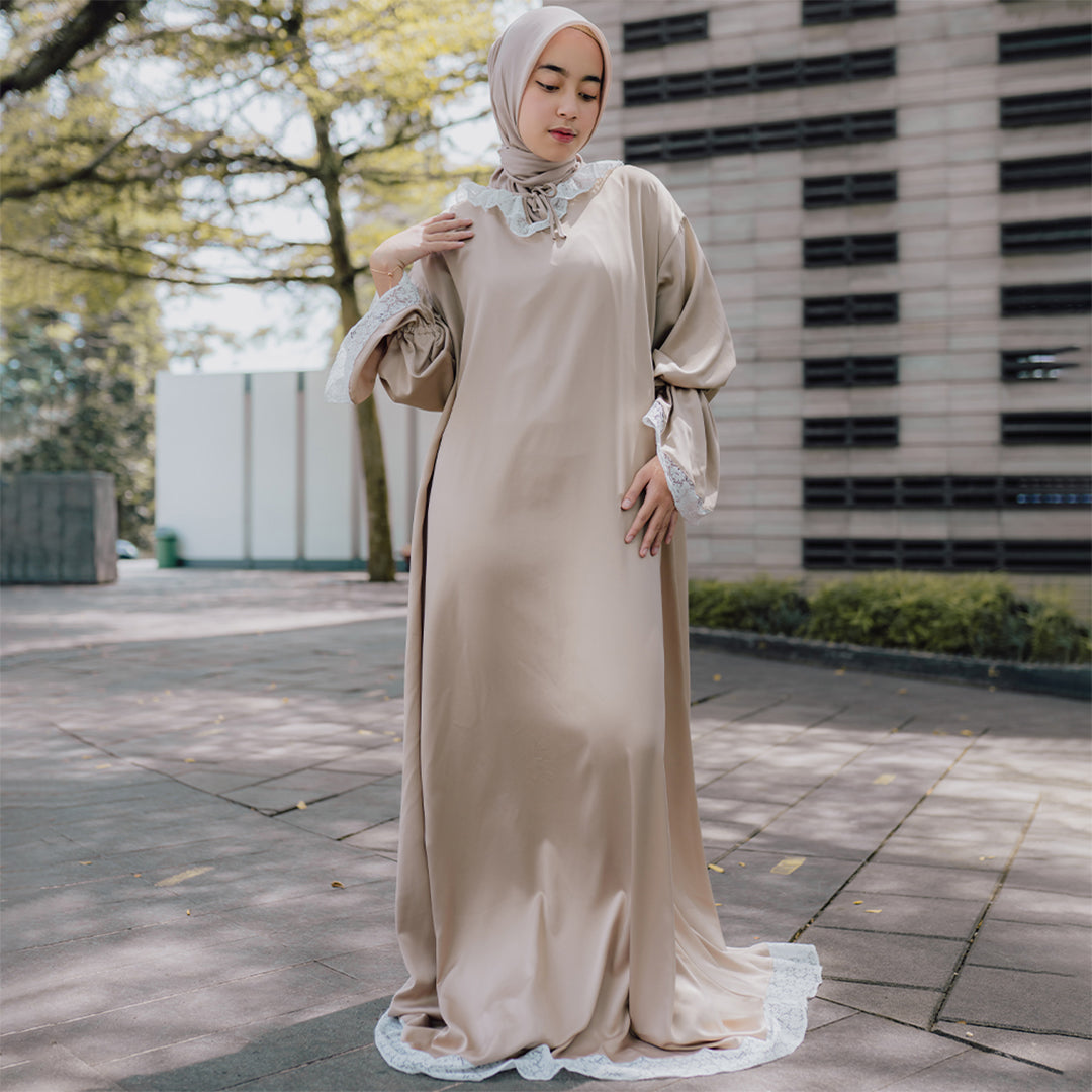 Audry Abaya Prayer Set Gold