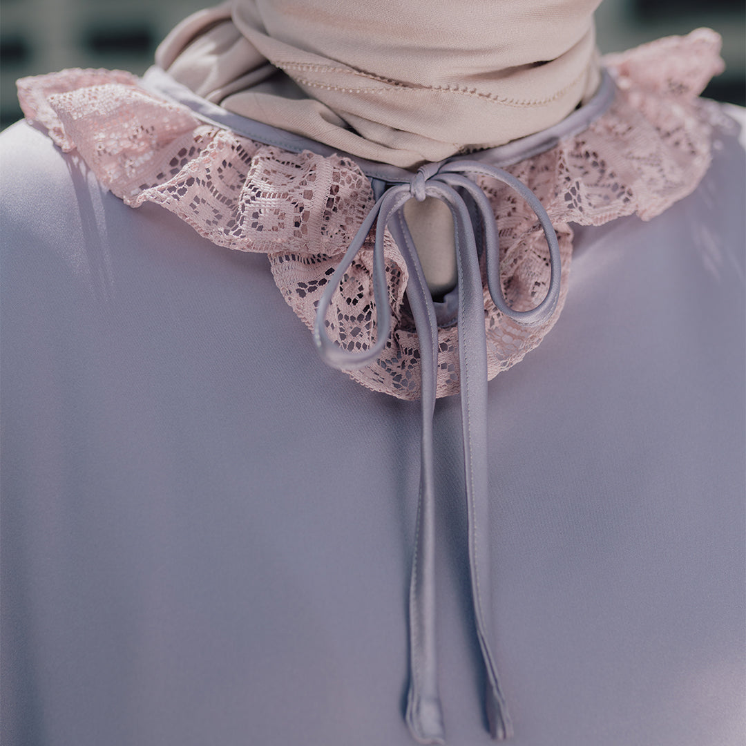 Audry Abaya Prayer Set Silver