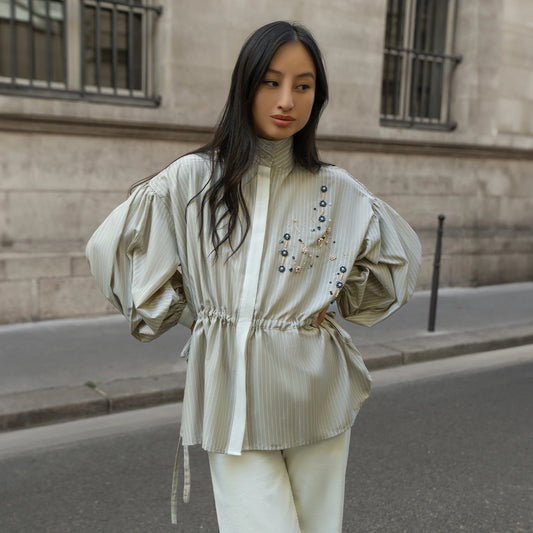 Andea Top Frosty Green