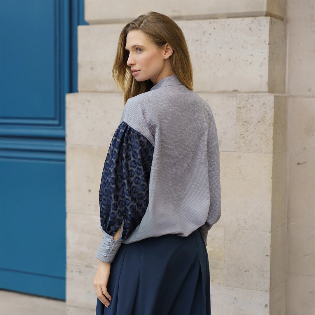 Arelle Top Grey
