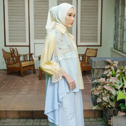 Asteria Top Pale Yellow