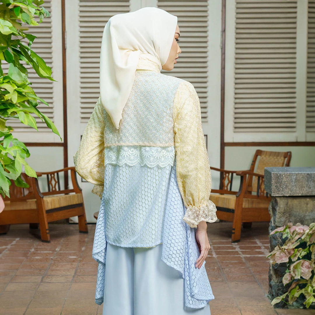 Asteria Top Pale Yellow