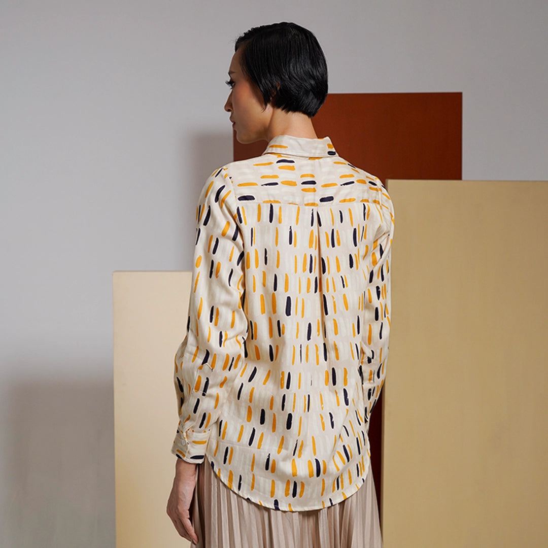 Athaya Top Raindrop Creme