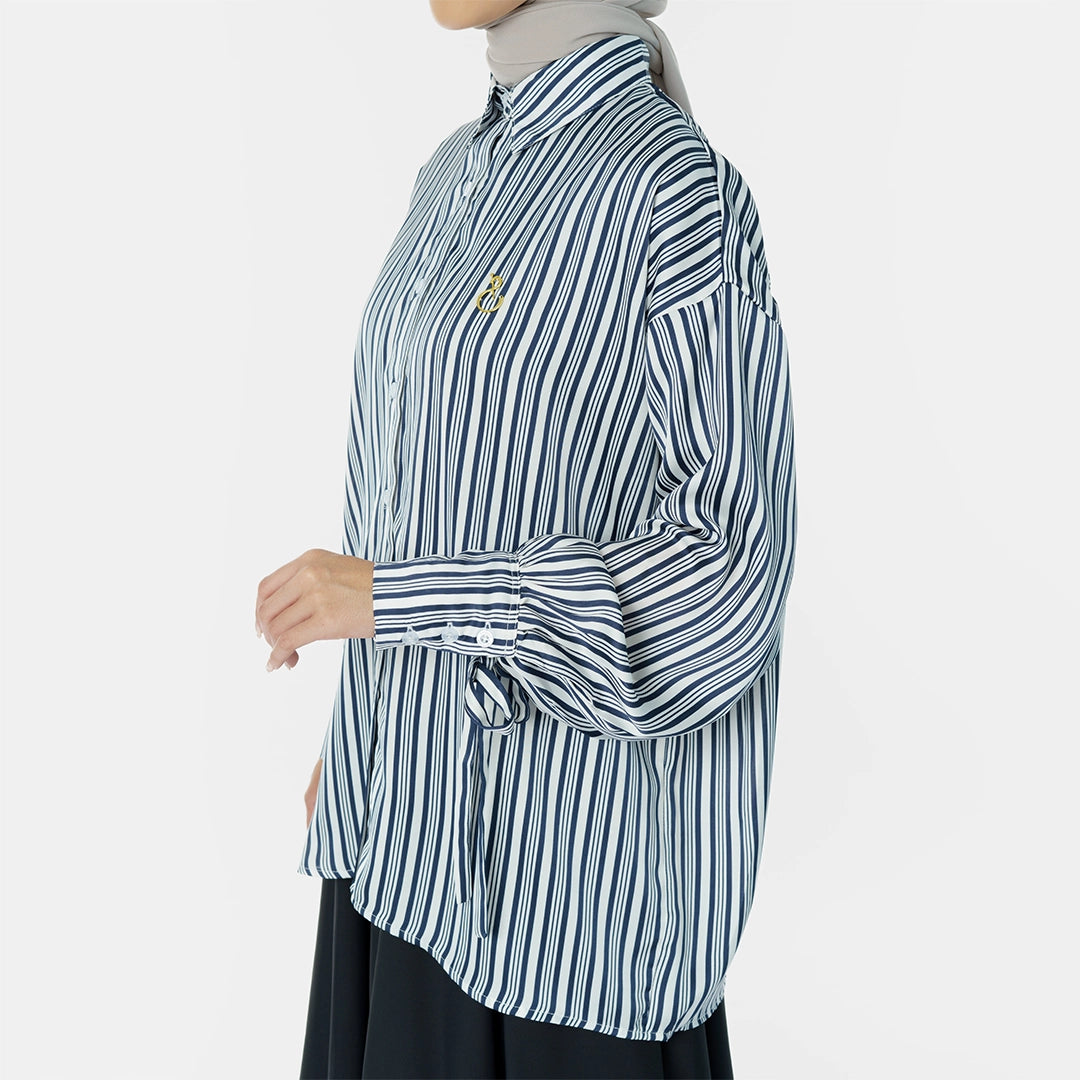 Atyra Top Stripe Navy