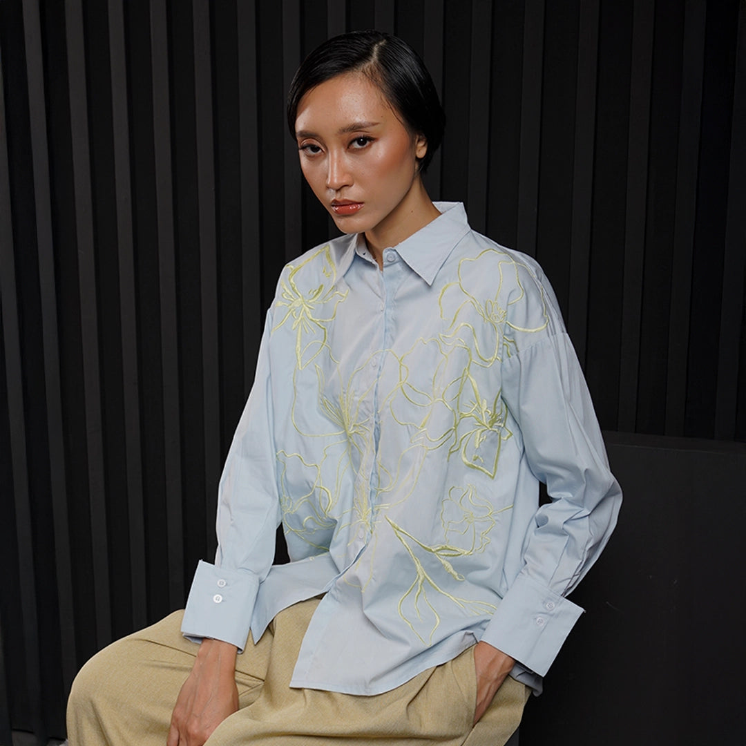 Avara Top Ice Blue