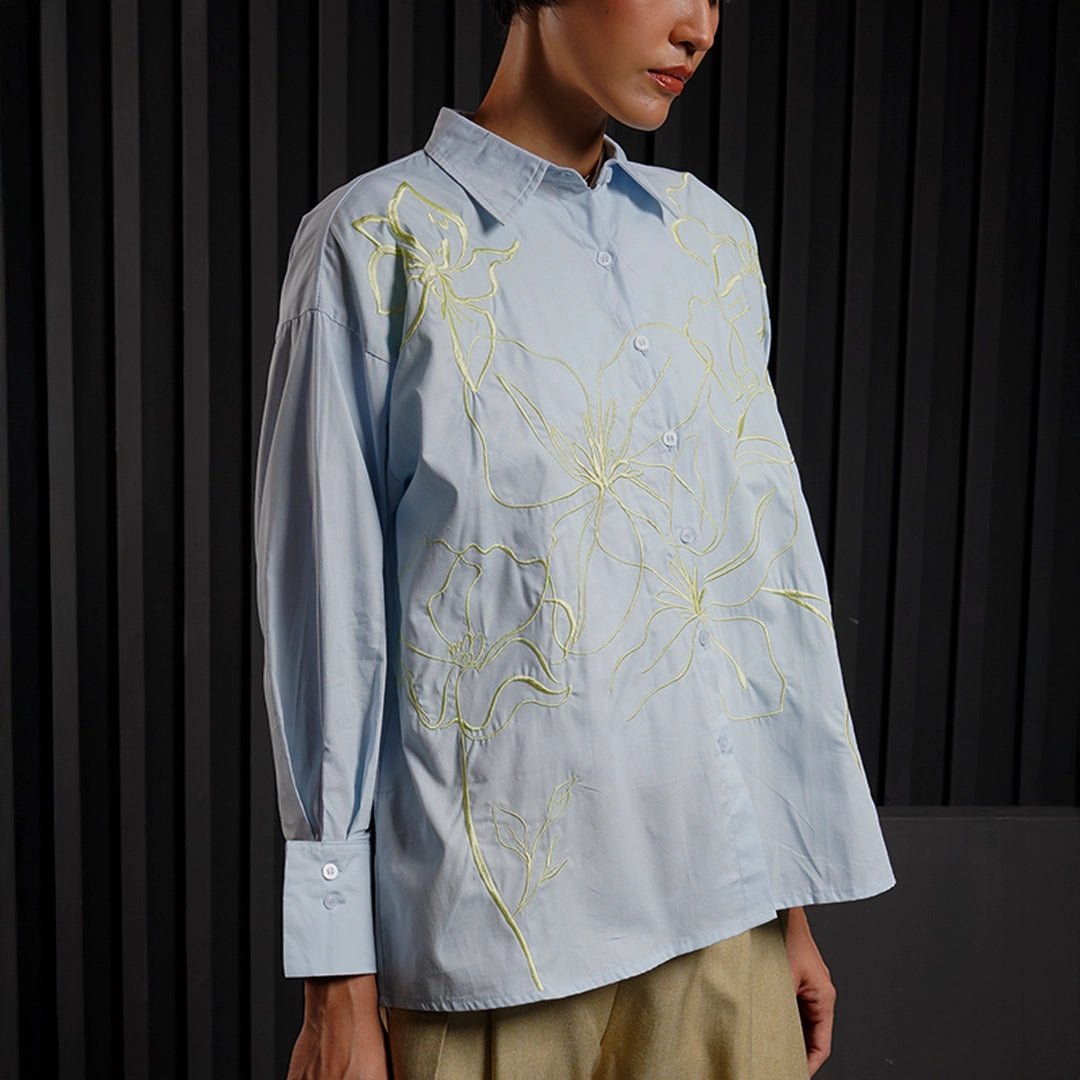 Avara Top Ice Blue