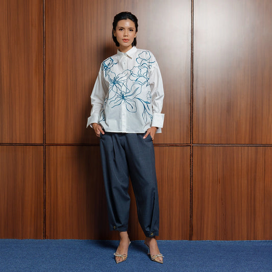 Avara Top Broken White