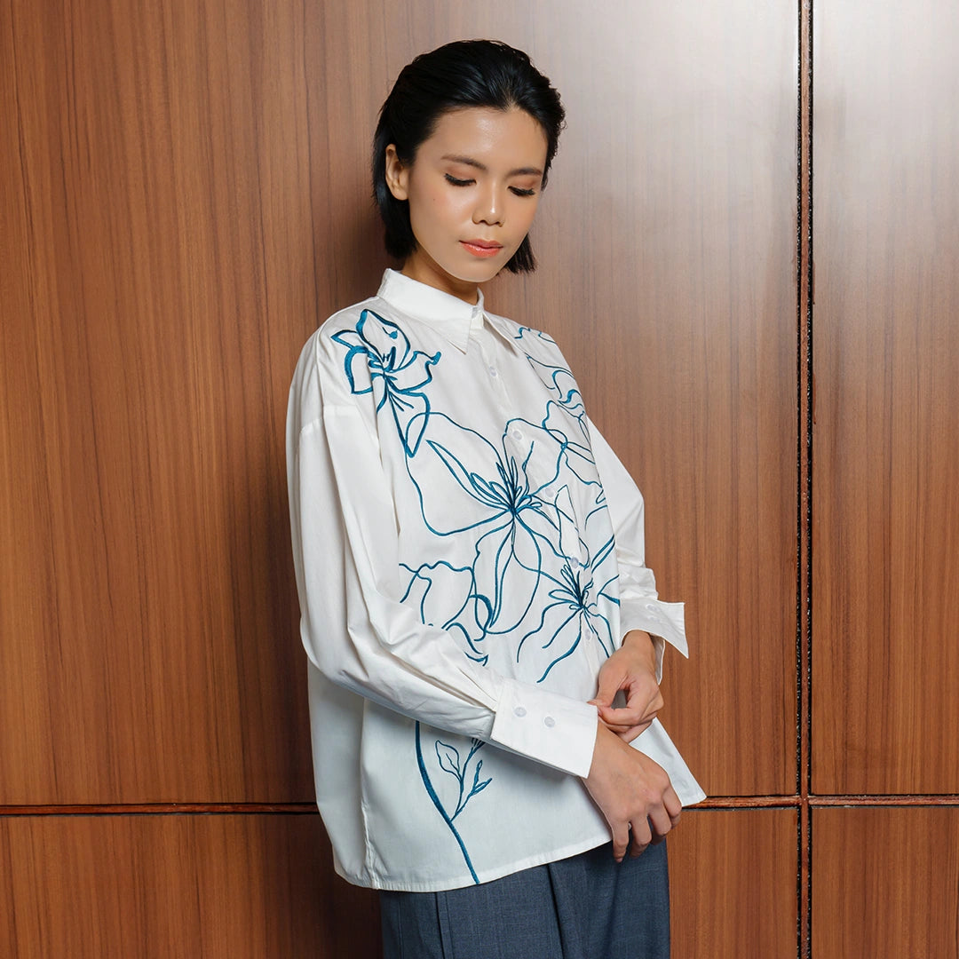 Avara Top Broken White