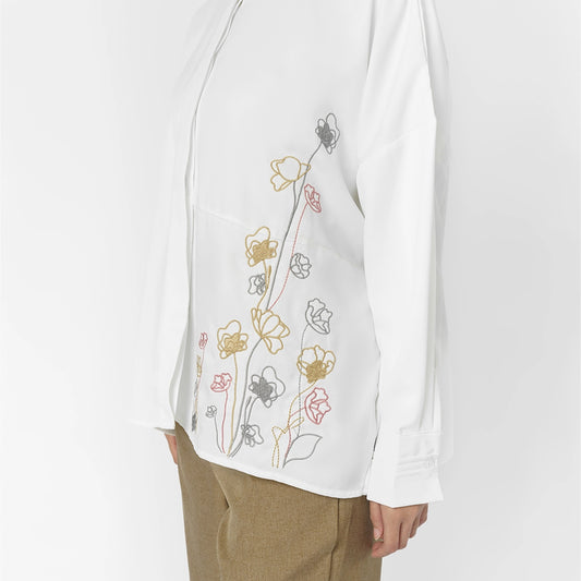 Azalea Top Broken White