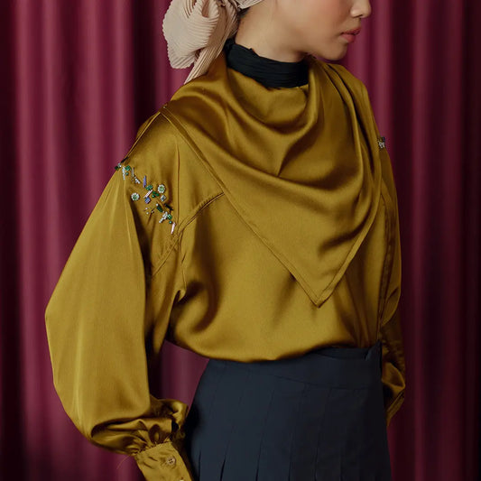 Dima Top Olive Green