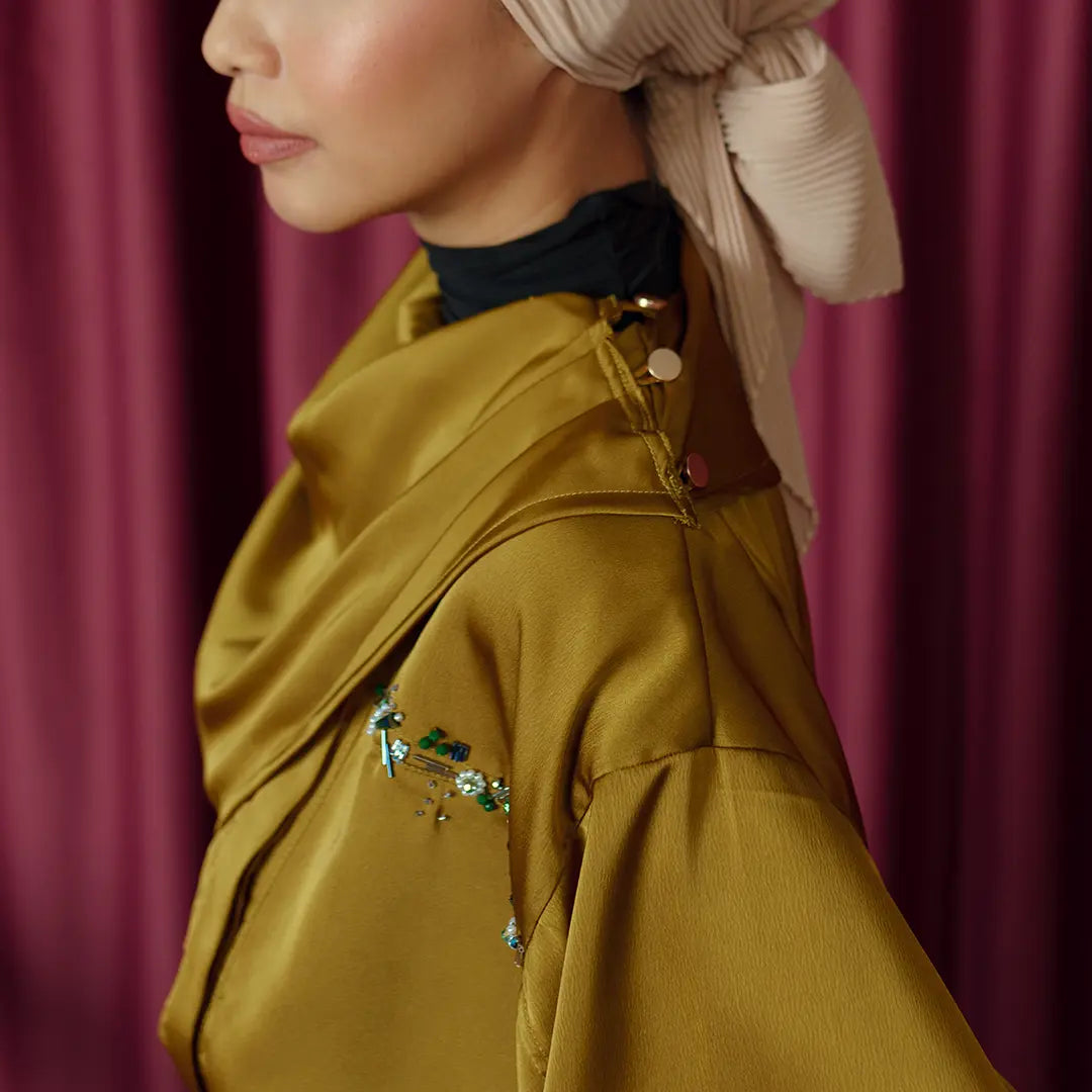 Dima Top Olive Green