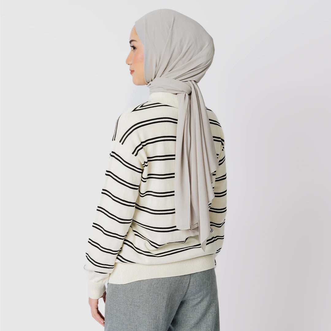 Camille Knitt Broken White