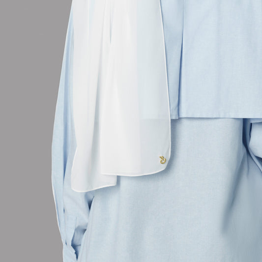 Ideline Pashmina White Whisper