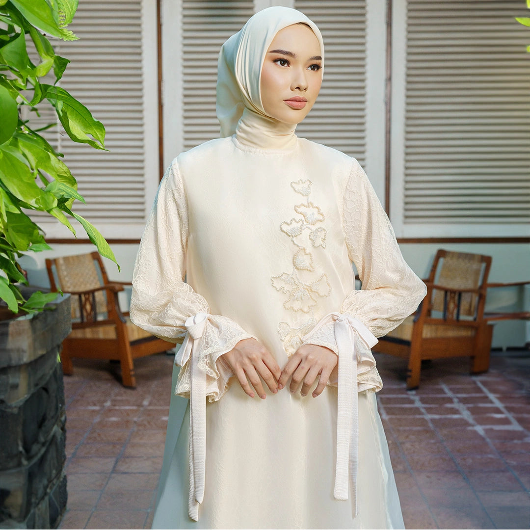 Celia Dress Pale Yellow