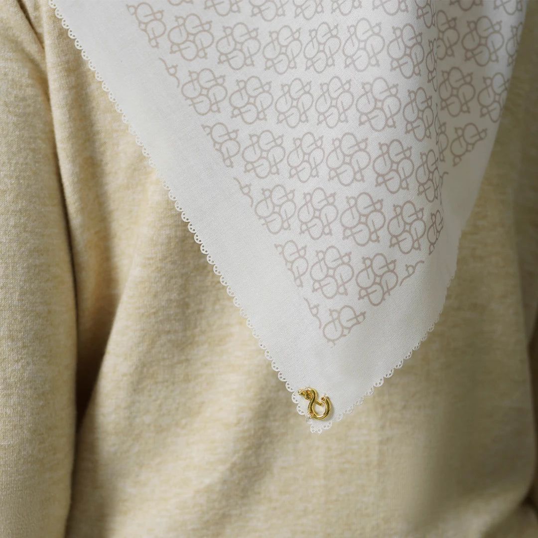 Sierra Scarf Coconut Milk
