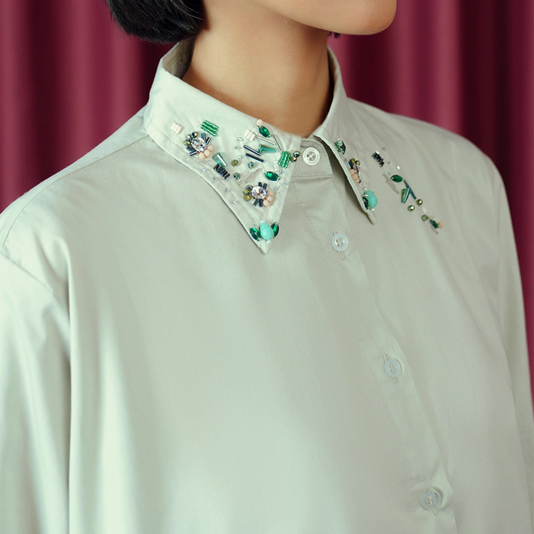 Devira Top Eucalyptus Green