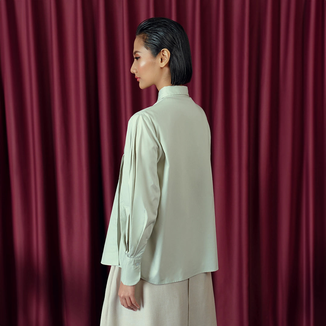 Devira Top Eucalyptus Green