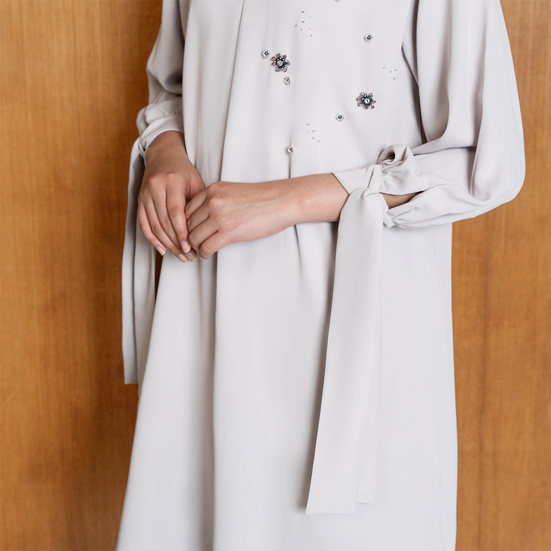 Disty Dress Pale Mauve