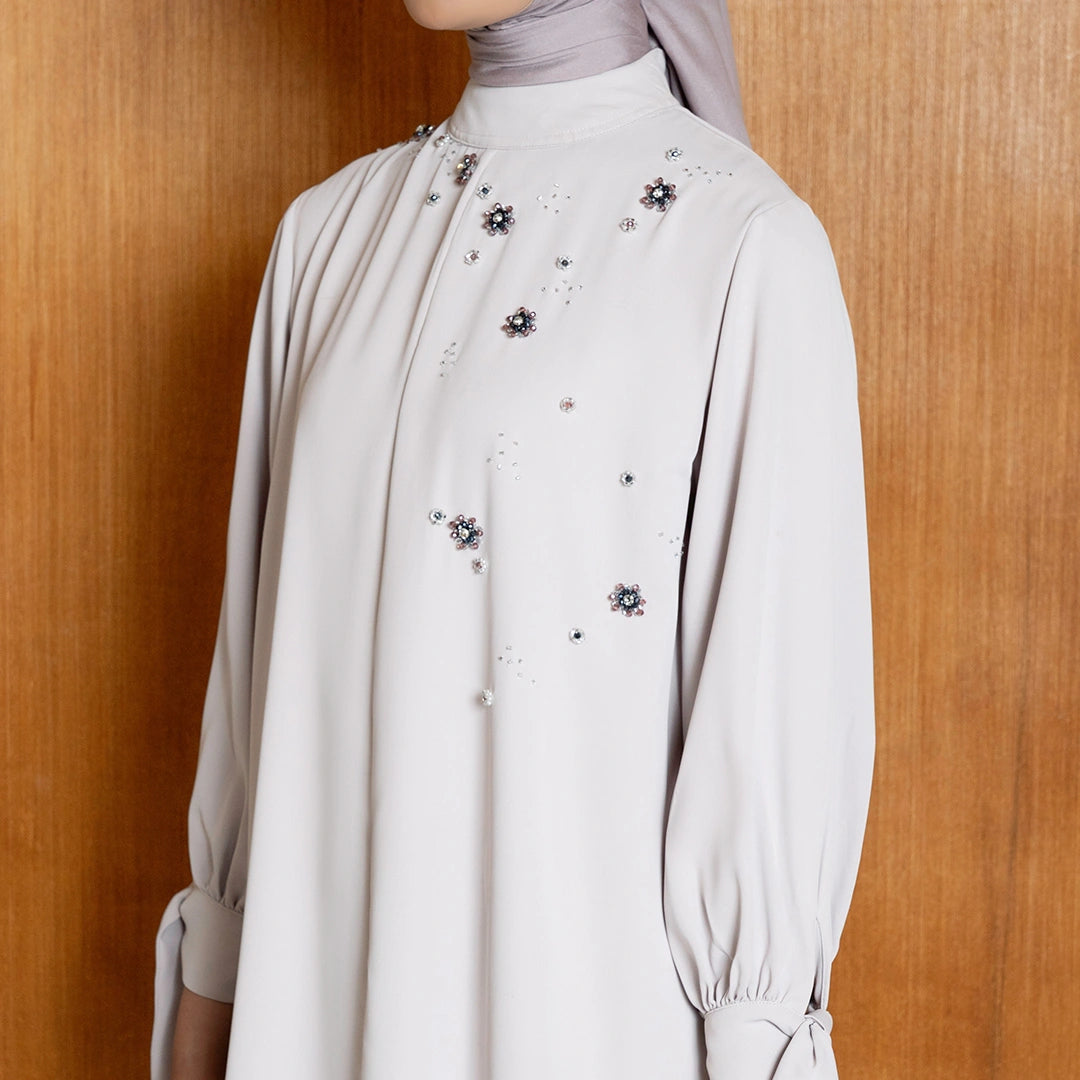 Disty Dress Pale Mauve