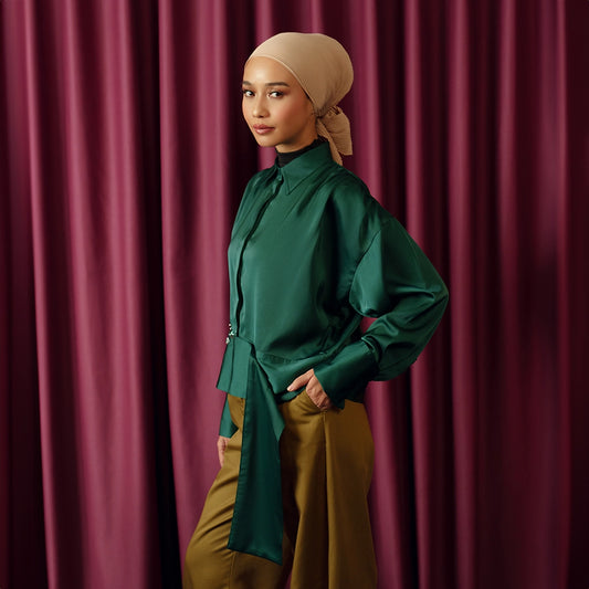 Driana Top Emerald Green