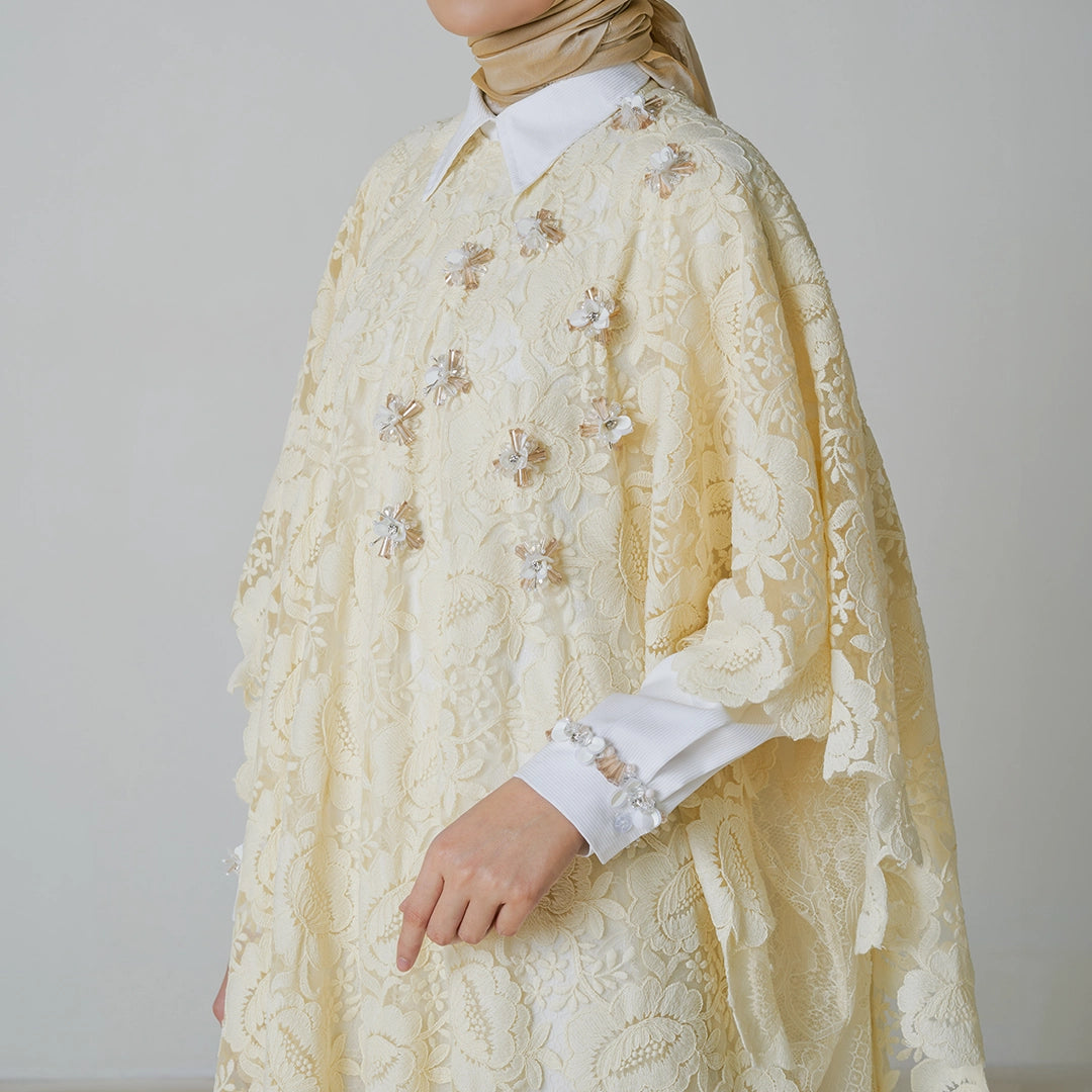 Elsie Dress Pale Yellow