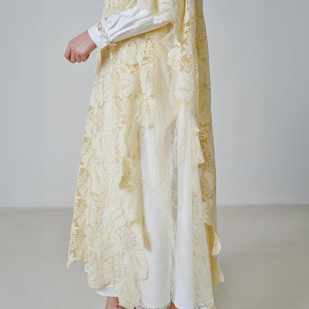 Elsie Dress Pale Yellow