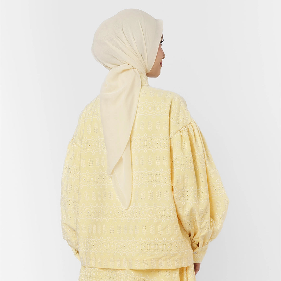 Elvyra Top Pale Yellow