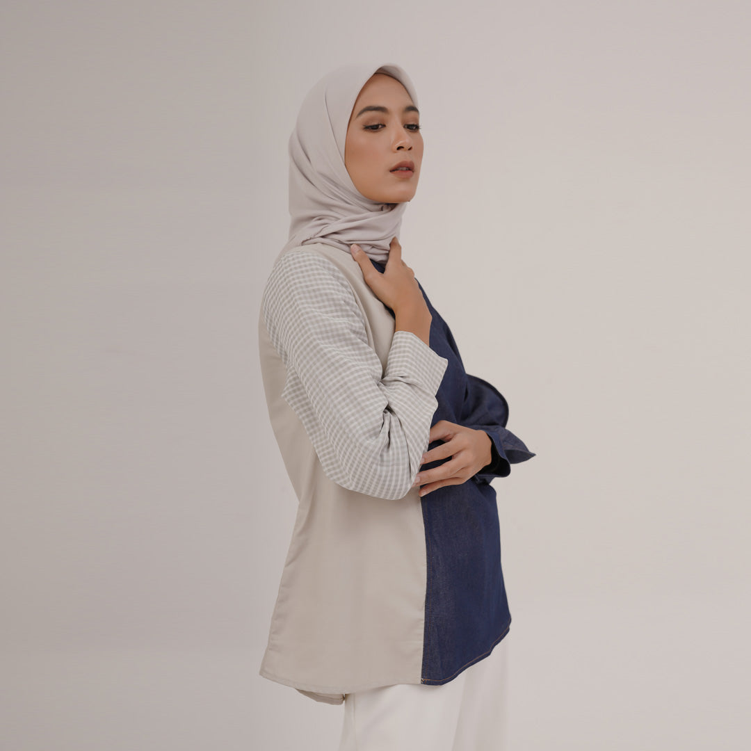 Emera Top Oyster Grey