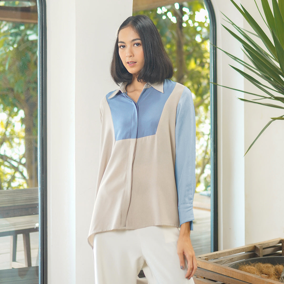 Elvi Top Blue