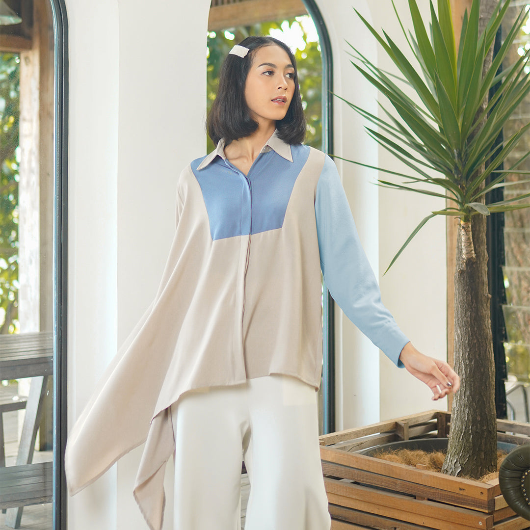 Elvi Top Blue