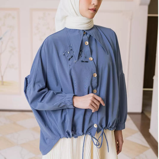 Faniza Top Blue