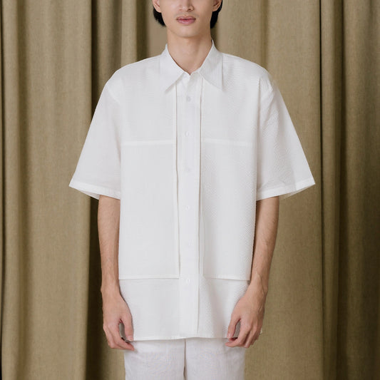 Faraj Top Broken White